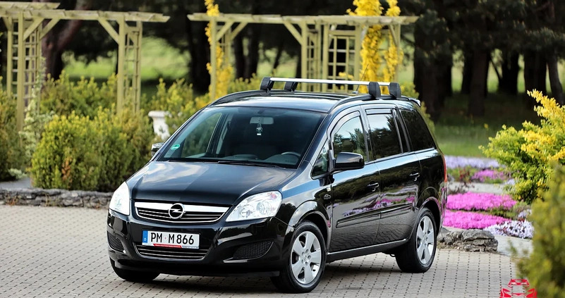 Opel Zafira cena 23999 przebieg: 186000, rok produkcji 2012 z Pińczów małe 704